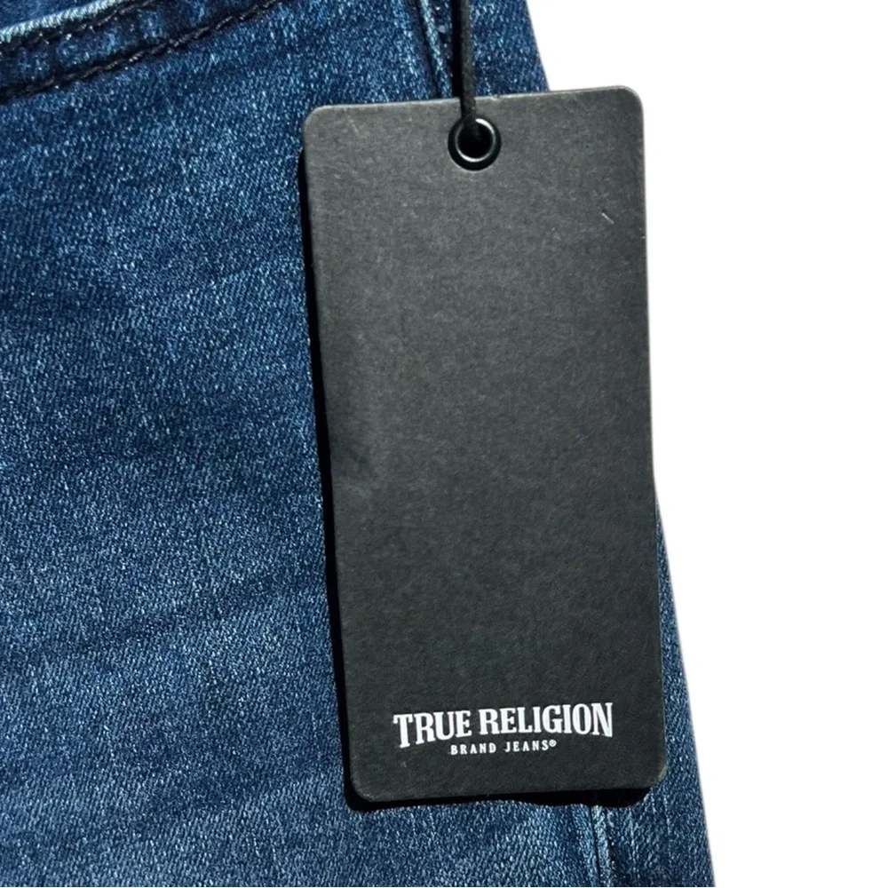 🌻NEW w/tag True Religion Ricky Red Single Needle Straight Jean Size 32x34 $159